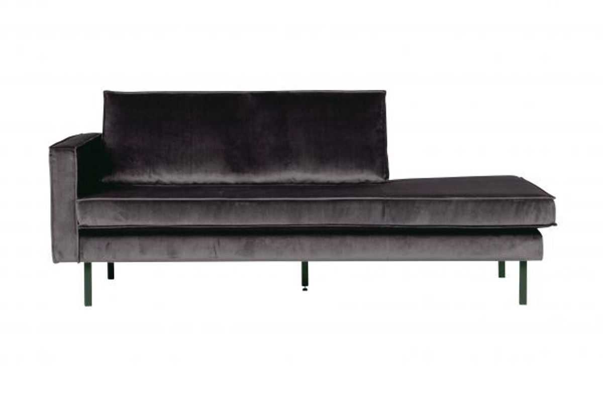 BePureHome Rodeo Daybed Velur Antrasitt