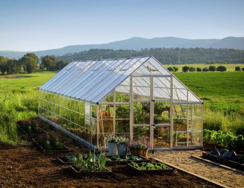 Canopia by Palram balance drivhus 844 X 304 cm Sølv