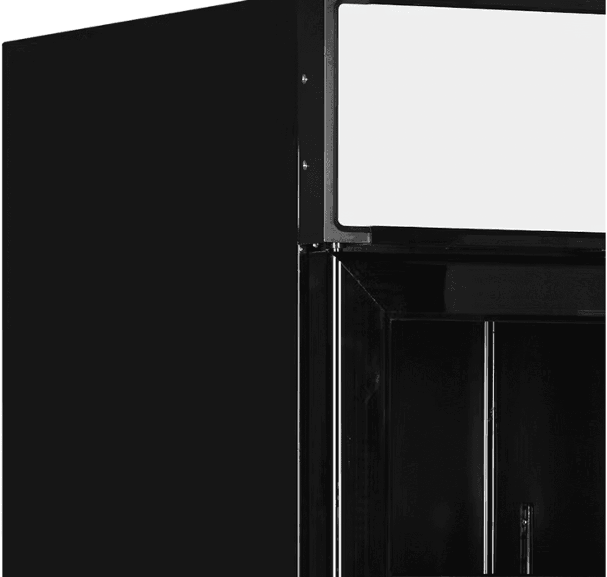Tefcold displaykjøleskap sort 2 dører 205 cm LGC5000B