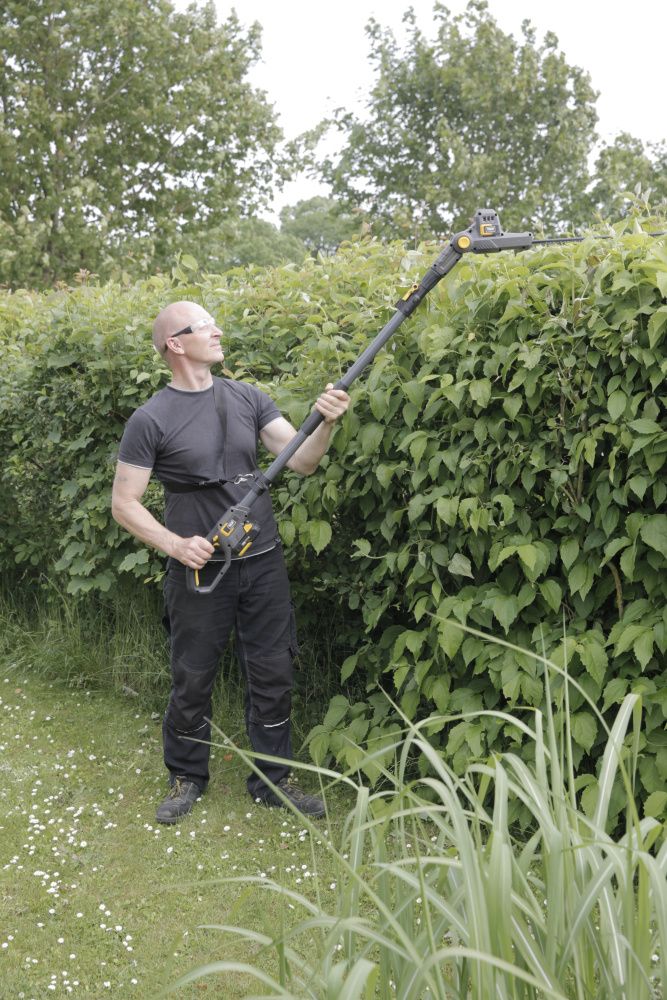 Texas motorsag og hekksaks på stang batteri 20V 2in1 PHX/PCX2000 m/bat og lader 90063256