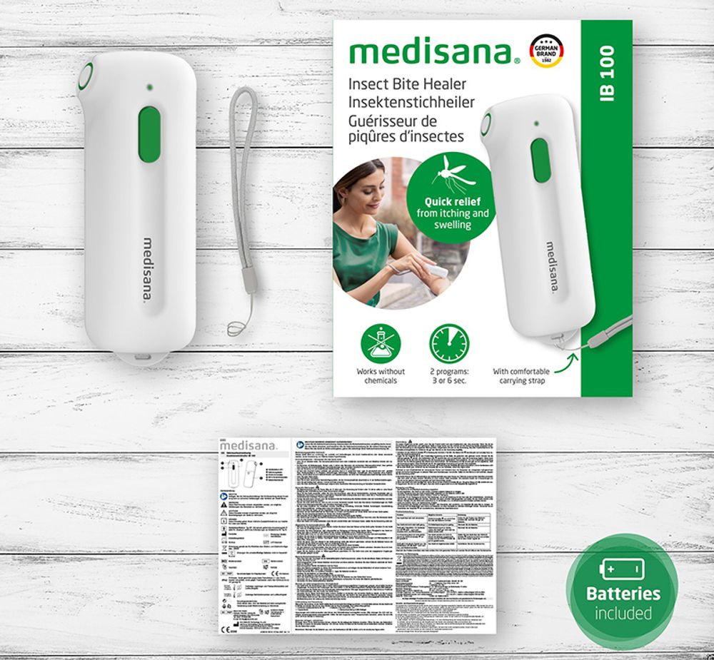 Medisana IB-100 Insektskløe-demper – Effektiv lindring uten kjemikalier