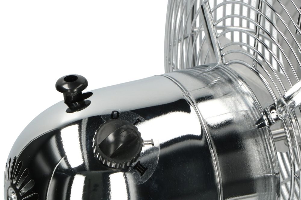 Trebs bordvifte retro metal krom 30 cm