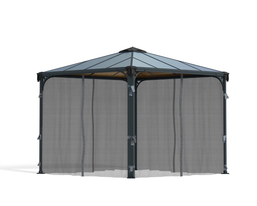 Canopia by Palram - Gazebo 4K Series Square Netting 704370