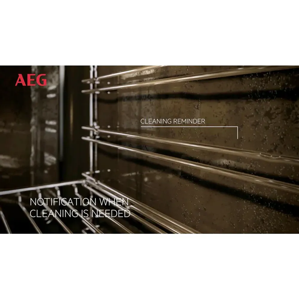 AEG innebygget stekeovn sort BXP8000B